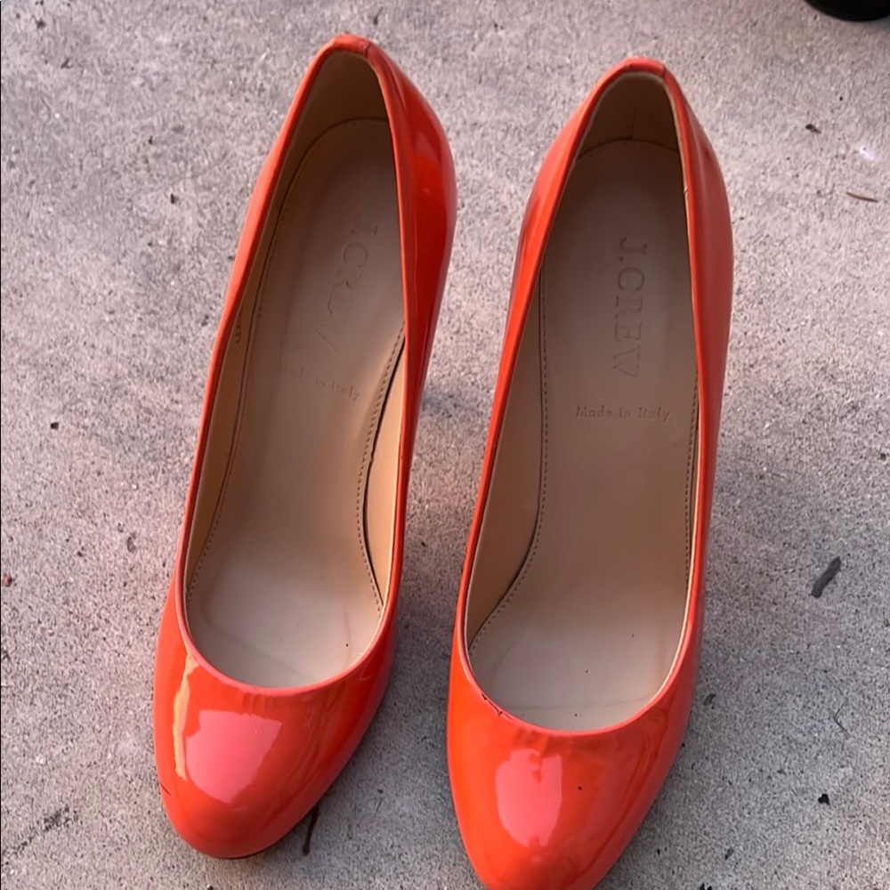 J. Crew Women's Orange Pumps